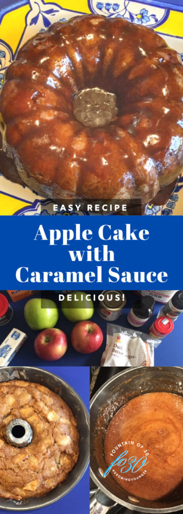 Recipe: Easy To Make Apple Cake With Caramel Sauce - fountainof30.com