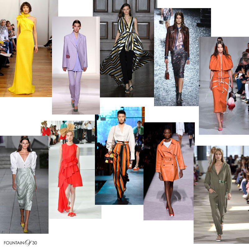 Top 10 NYFW Spring '18 Trends Women Over 40 Can Wear - fountainof30.com
