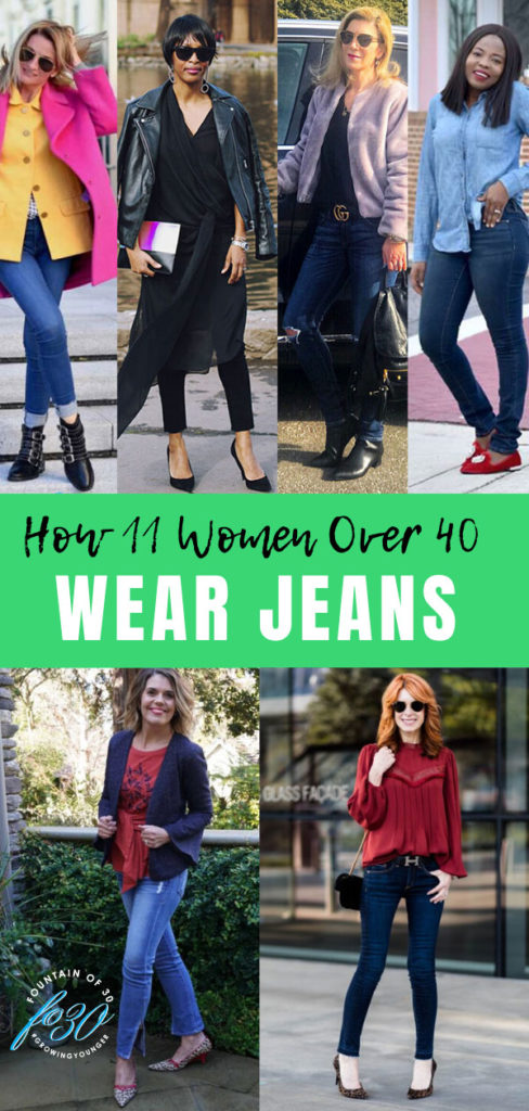 11 Women Over 40 And How They Wear Jeans 1807