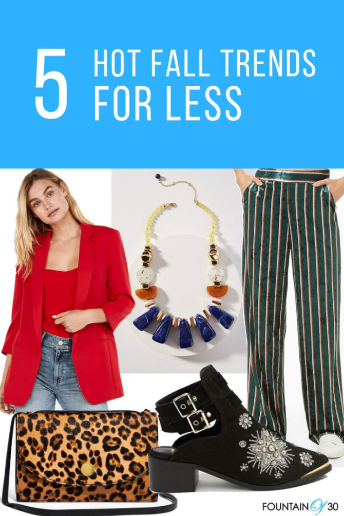 Fall For Autumn’s Stand Out Pieces - For Less! - fountainof30.com