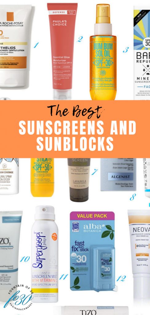 The Best Sunscreens To Wear All Year Long - fountainof30.com