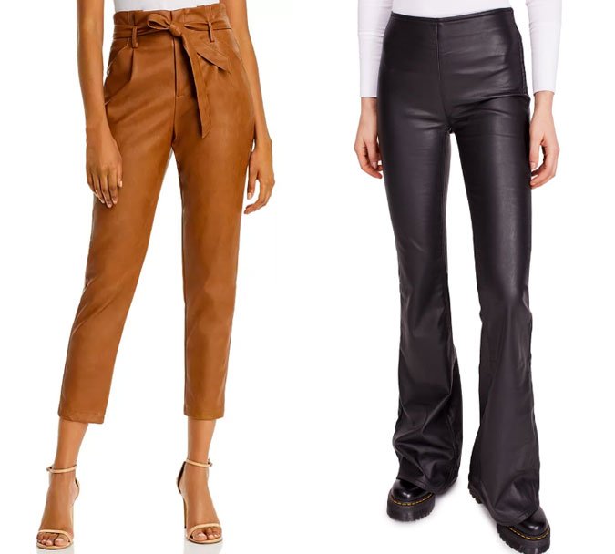 How To Wear Leather Pants And Skirts When You're Over 40 - fountainof30.com