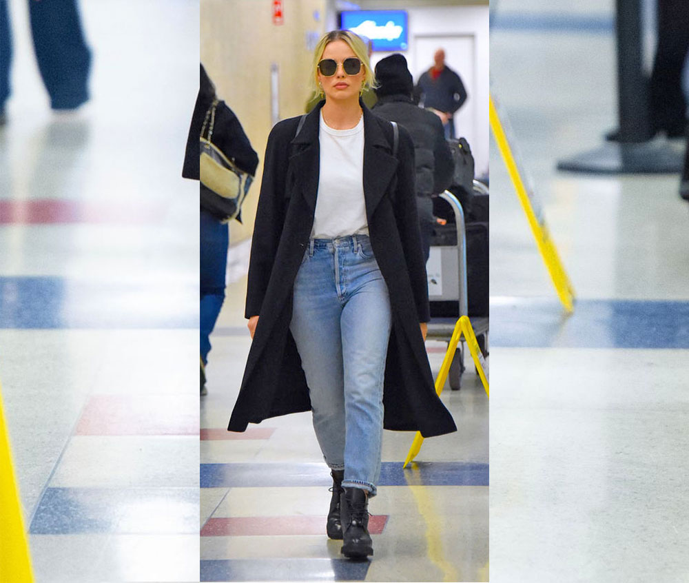 How To Get This Margot Robbie Casual Airport Look For Less ...