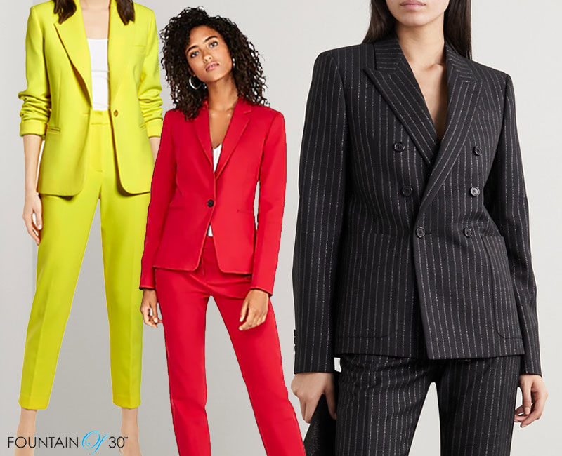 How To Wear A Pantsuit When You're Over 40 