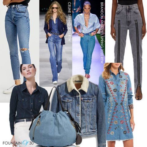 Updating Your Denim for Spring When You’re Over 40 - fountainof30.com