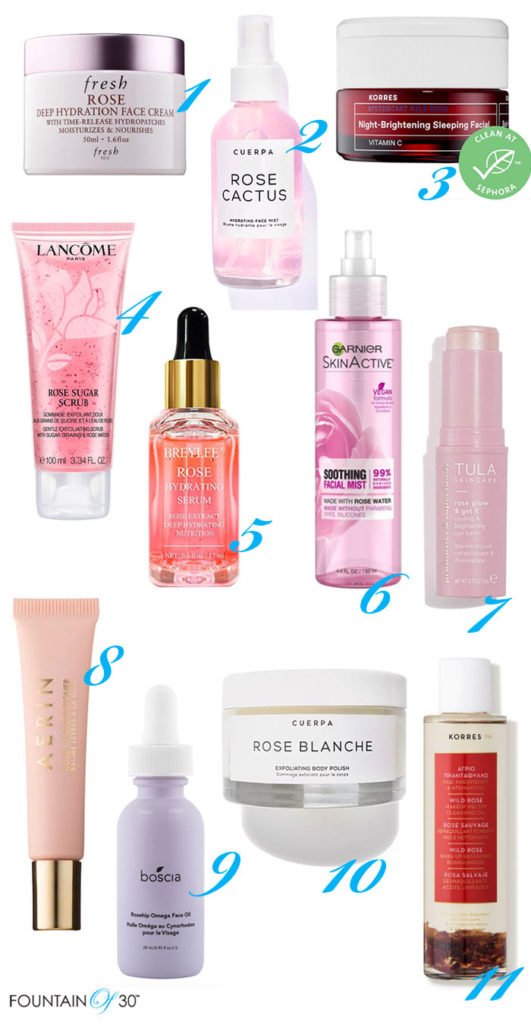 11 Of The Best Rose Beauty Products You Need To Try - fountainof30.com