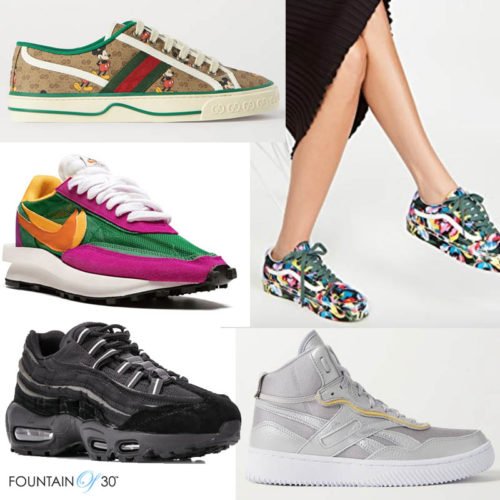 The Best New Sneaker Trends for Women Over 40 - fountainof30.com