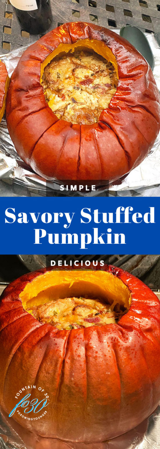 Simple and Delicious Savory Stuffed Pumpkin Is A Fall Party Hit ...