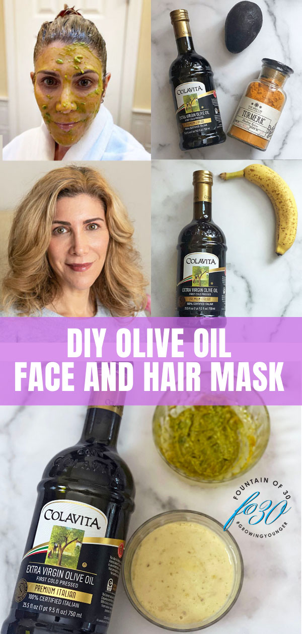 Easy Diy Colavita Olive Oil Face And Hair Mask
