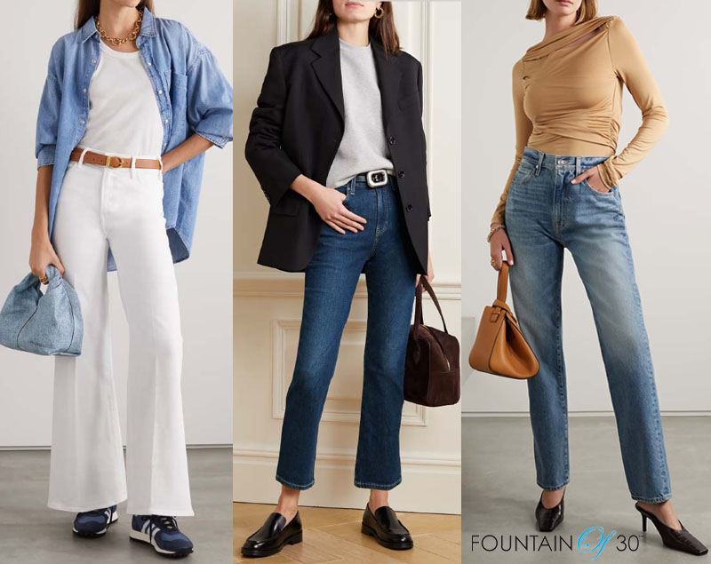 How to Style Bootcut Jeans for Women Over 40