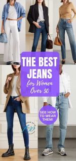 The Best Jeans For Women Over 50 and How To Wear Them - fountainof30.com