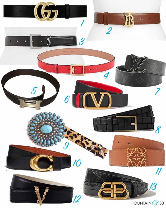 Designer Belts for Women