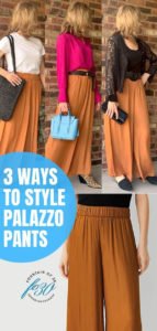 3 Easy Ways To Wear One Pair Of Palazzo Pants - fountainof30.com