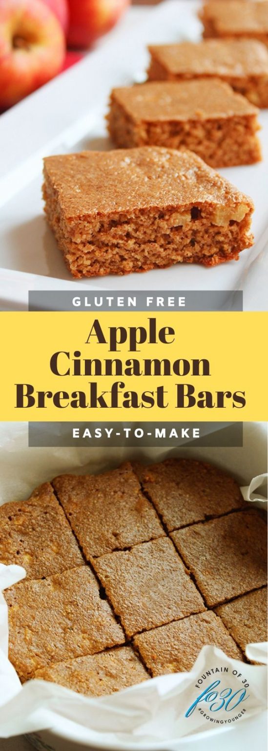 These Apple Cinnamon Breakfast Bars Are An Easy Gluten-Free Meal ...