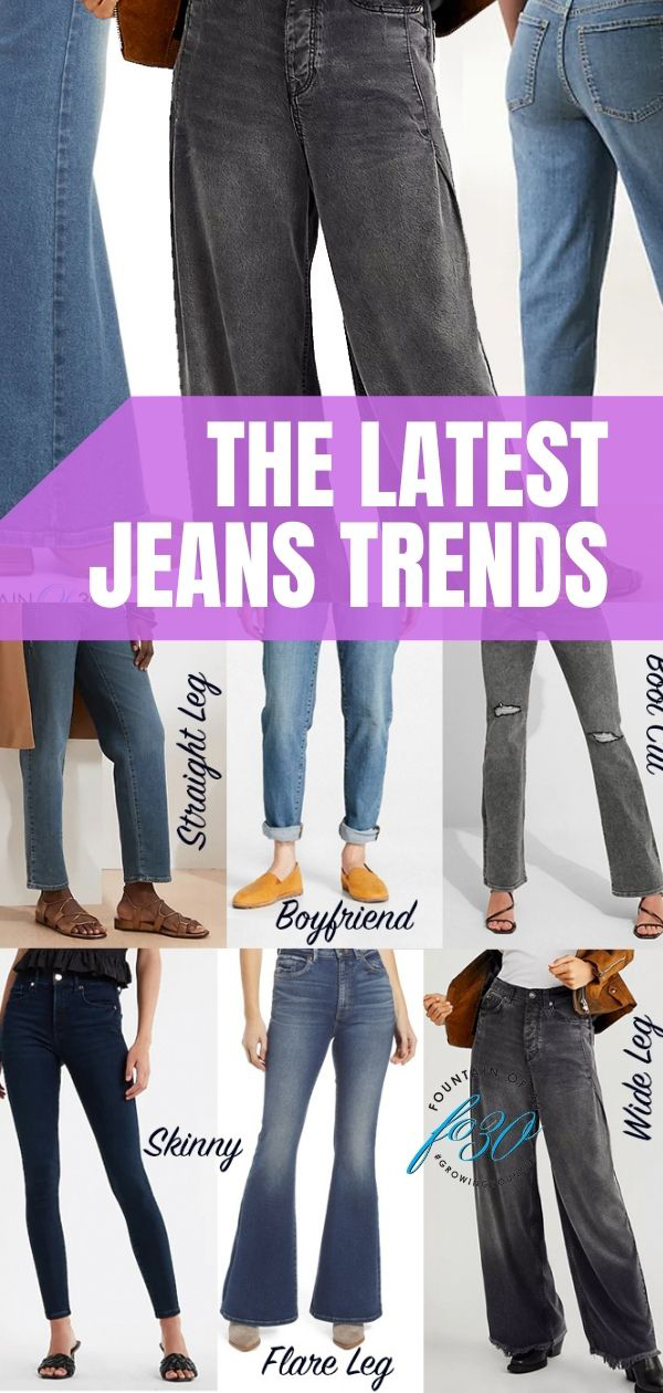 The Latest Jeans Trends Perfect For Women Over 40 - fountainof30.com