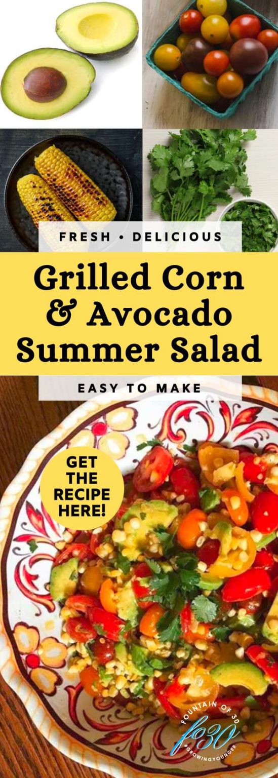 Fresh (and So Delicious) Grilled Corn & Avocado Summer Salad ...