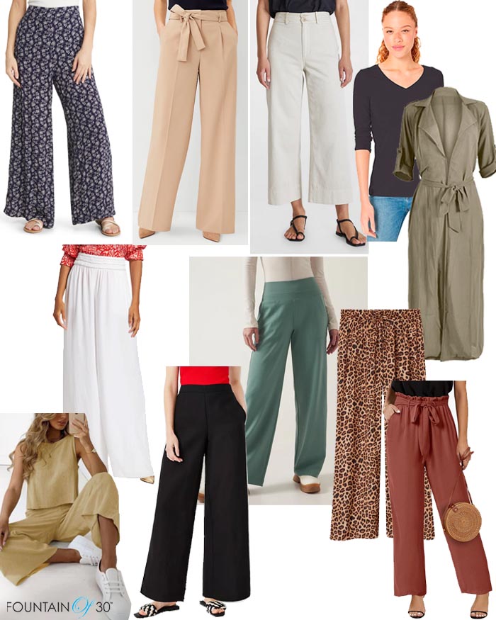 The Best Wide Leg Pants For Women Over 50 
