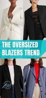 How To Wear The Oversized Blazer Trend For Women Over 50 - Fountainof30.com