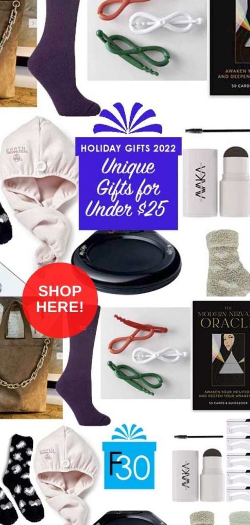 Holiday 2022 Gift Guide: Unique Gifts For Under $25 - fountainof30.com