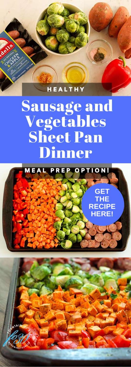 Healthy Sausage And Veggies Sheet Pan Dinner Easy Meal Prep Recipe