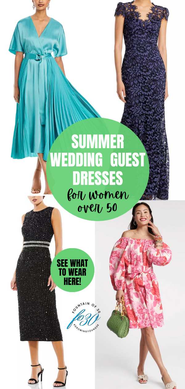 The Best Summer Wedding Guest Dresses for Women Over 50 - fountainof30.com