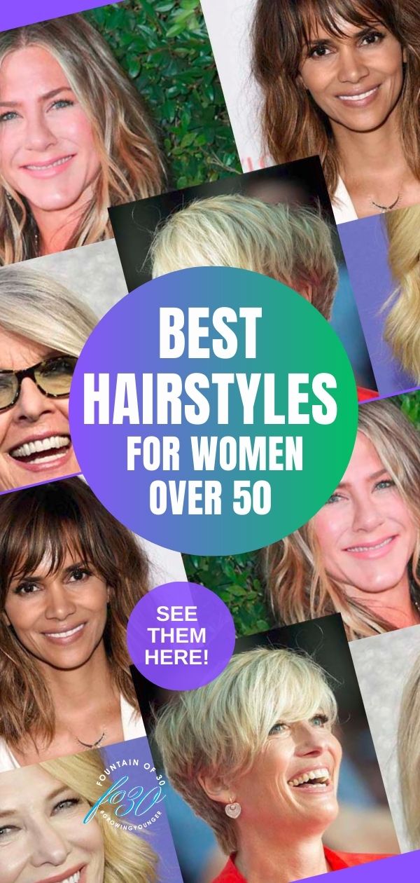 5 Of My Favorite Hairstyles for Women Over 50 - fountainof30.com