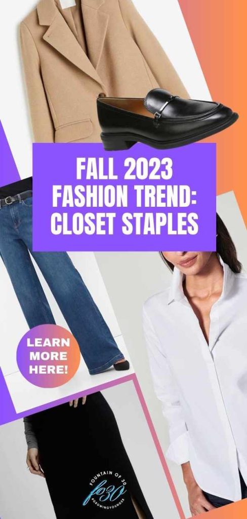 Fall 2023 Trend to Try Now: Closet Staples For Women Over 50 ...
