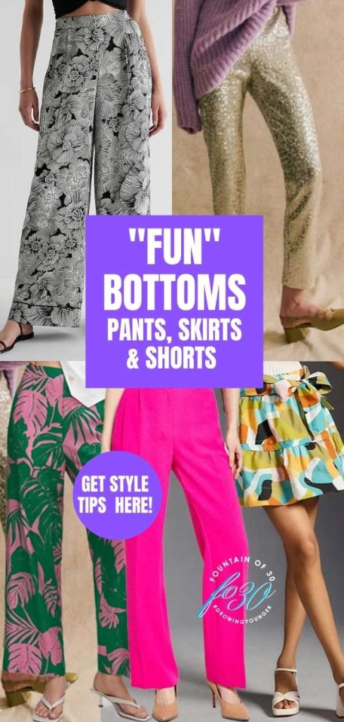 “fun” Pants, Skirts & Shorts For Women Over 50 To Wear Right Now 