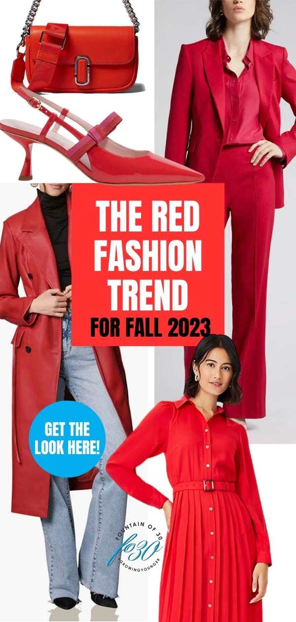 Red All Over: Top Fall 2023 Fashion Trend for Women Over 50 