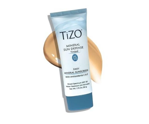 TIZO Mineral Sun Defense Sunscreen SPF 50 Tinted