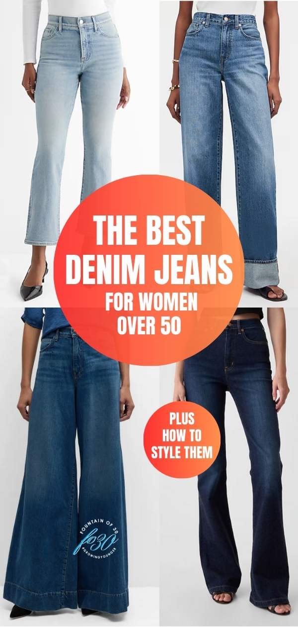 Fall Denim Jeans Trends For Women Over 50: How To Style Them ...